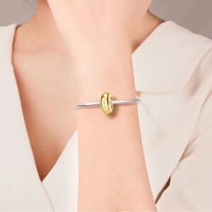 Elegant Gold Spacer Charm